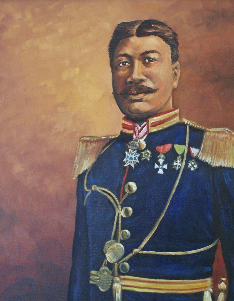 Prince Colonel Robert Hoapili Baker I (1847 - 1900), Portrait in oil by Art Historian and Painter, Brook Kapūkuniahi Parker, 2019